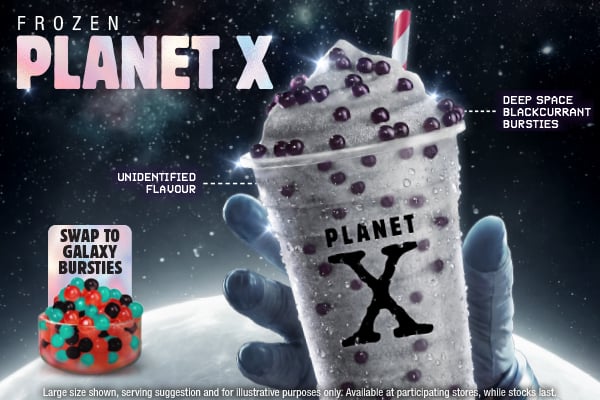 Frozen Planet X with Deep Space Blackcurrent Bursties