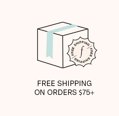 Free Shipping On Orders $75+