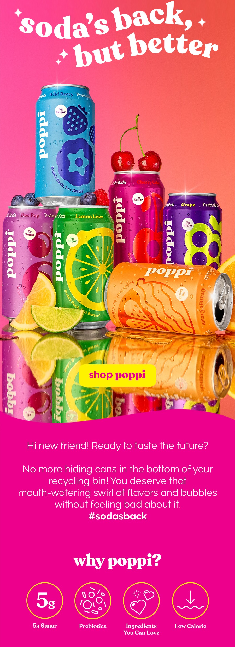 soda's back but better