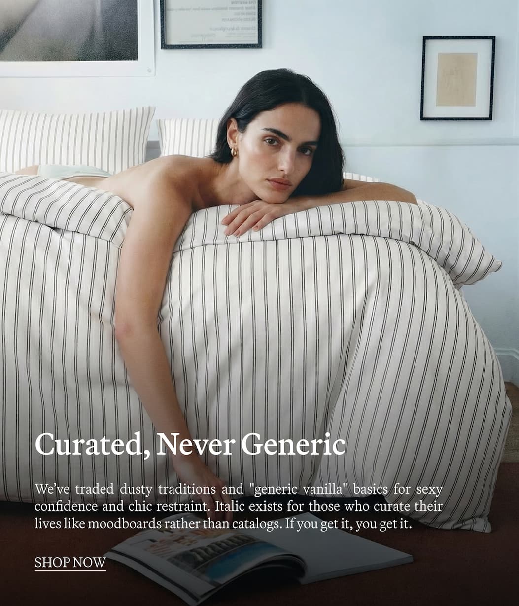 Curated, Never Generic