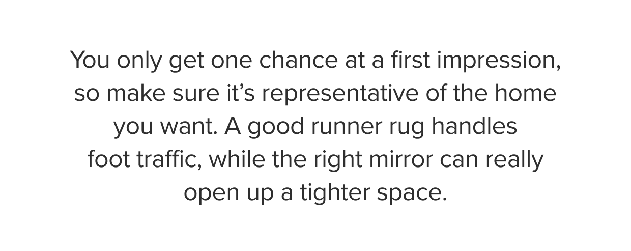 Shop Runners and Mirrors