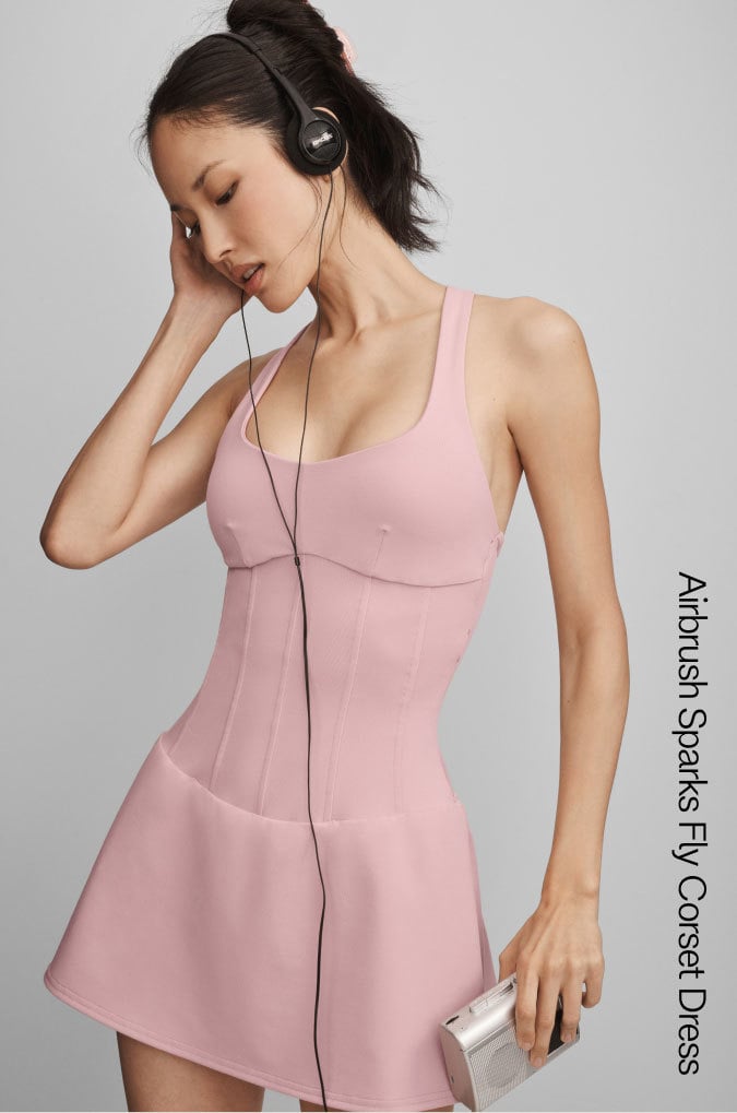 Airbrush Sparks Fly Corset Dress