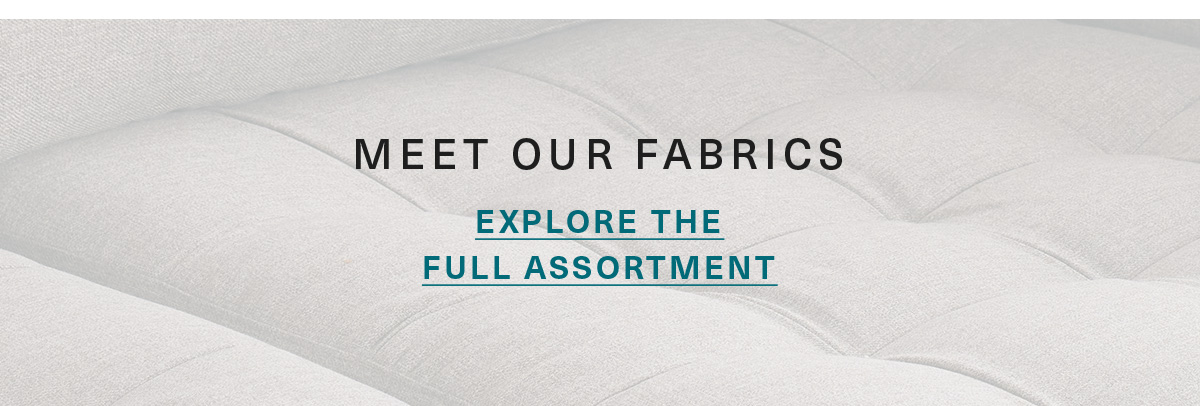 Meet our fabrics | Kid and pet friendly