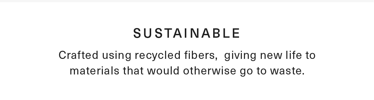 Sustainable