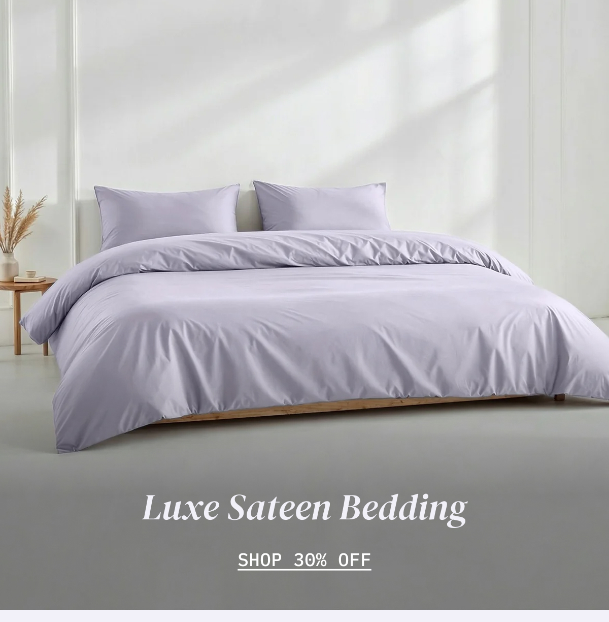 Luxe Sateen Bedding