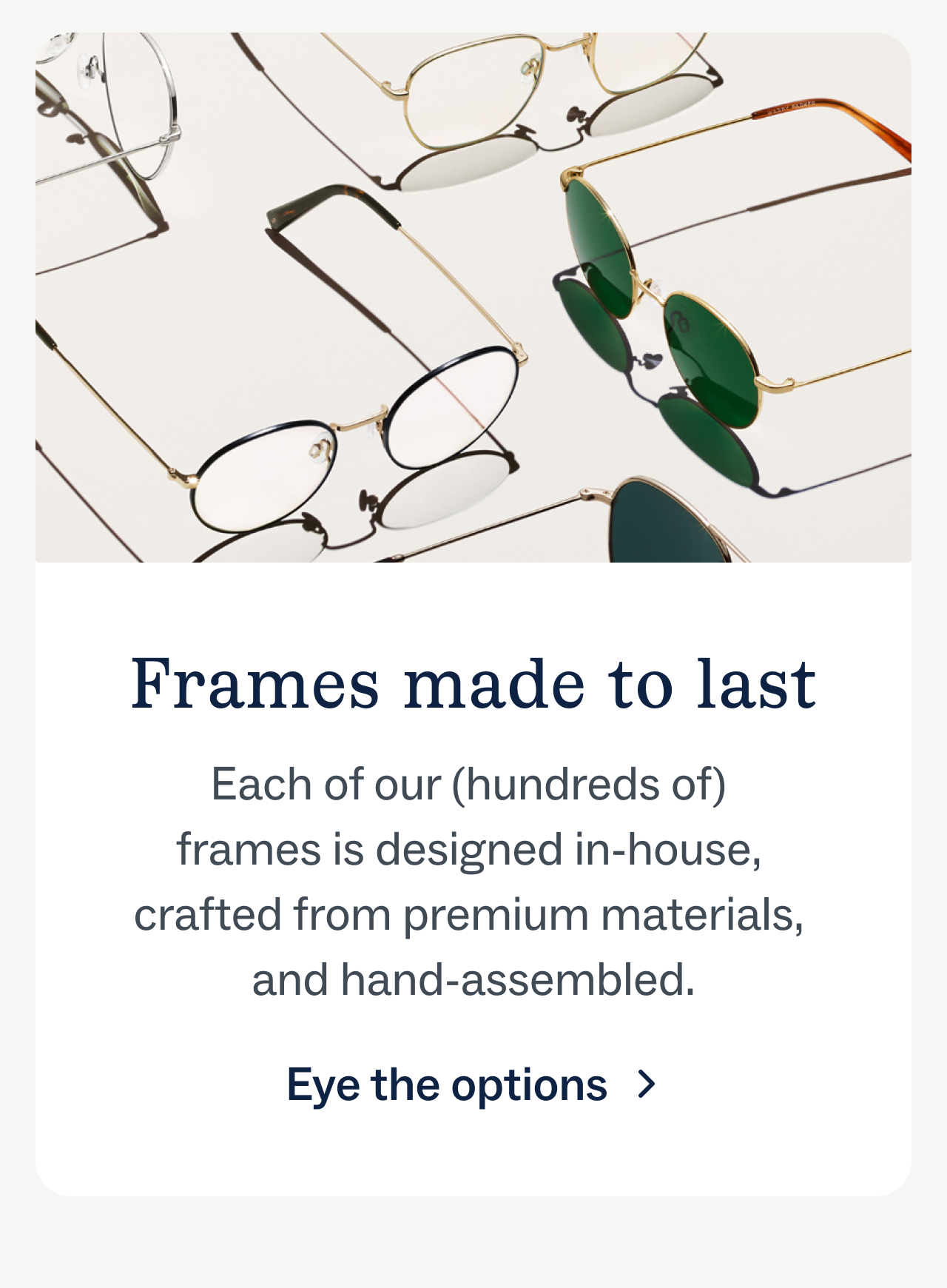 Frames made to last