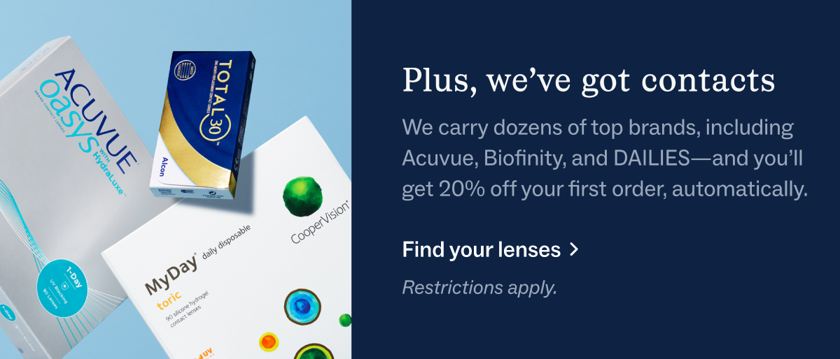 Plus, we've got contacts