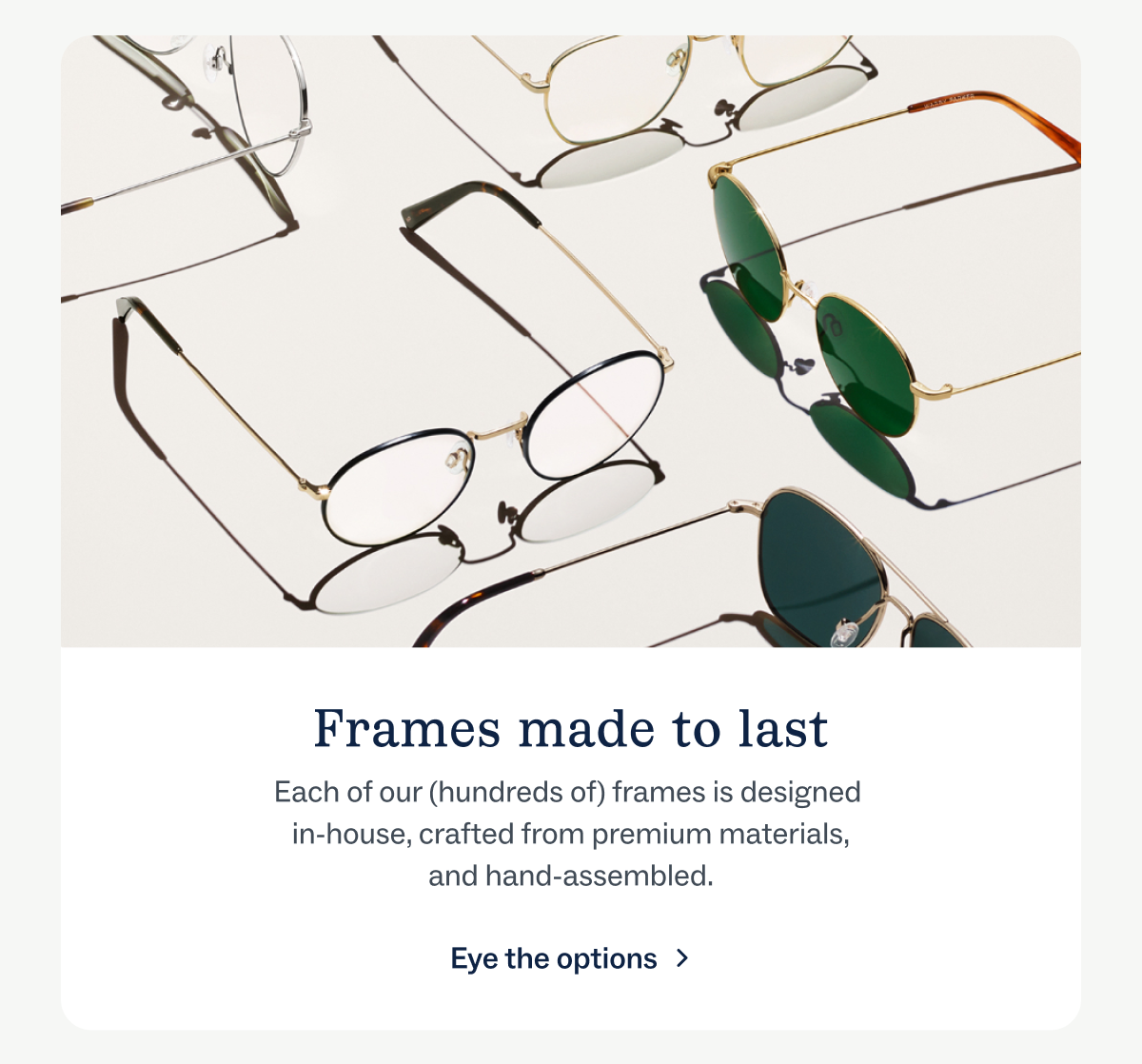 Frames made to last