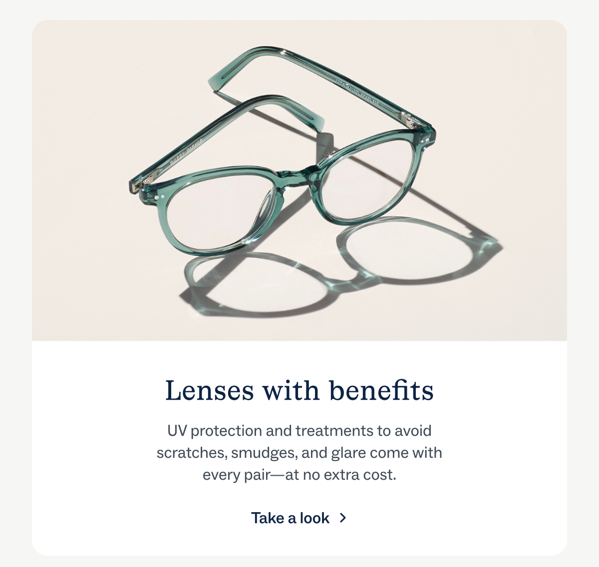 Lenses with Benefits