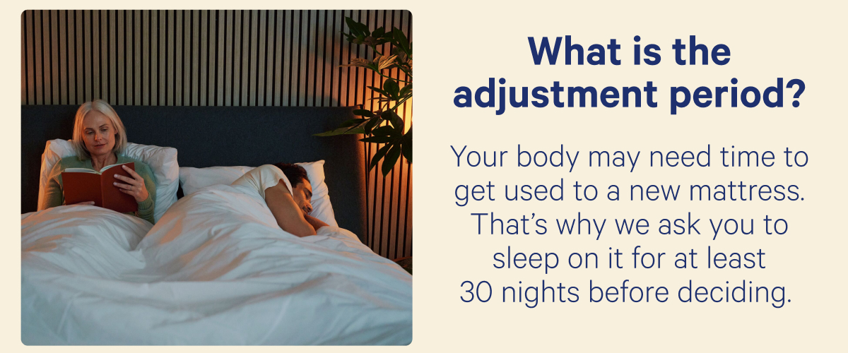 What is the adjustment period?