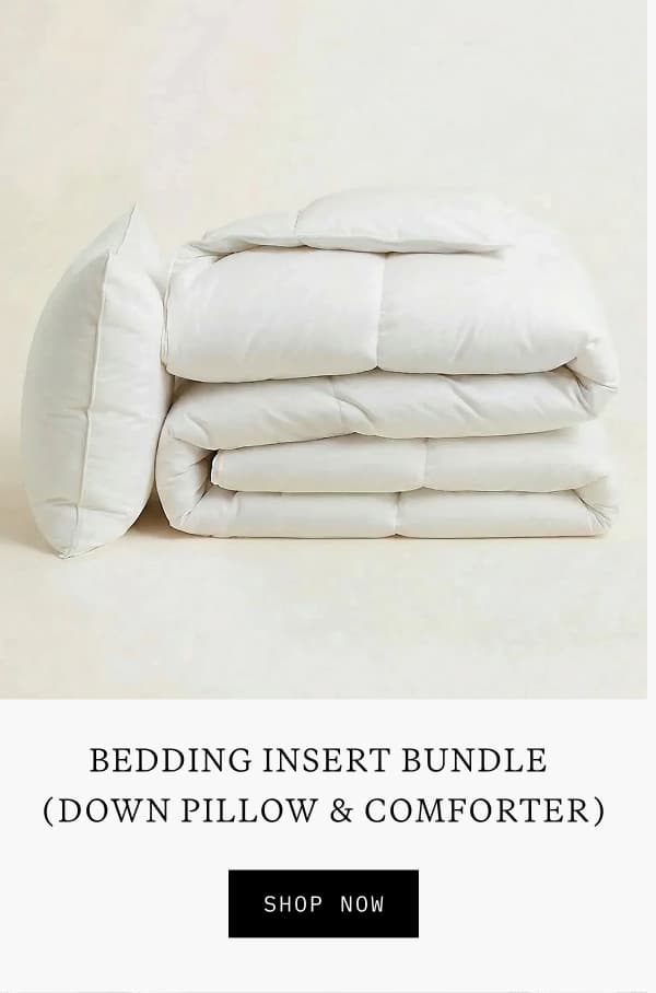 BEDDING INSERT BUNDLE