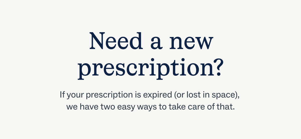 Glasses made from the good stuff