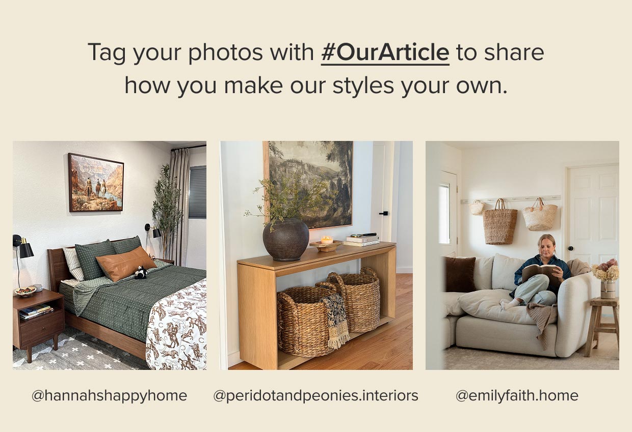 Explore OurArticle for how others use their spaces.