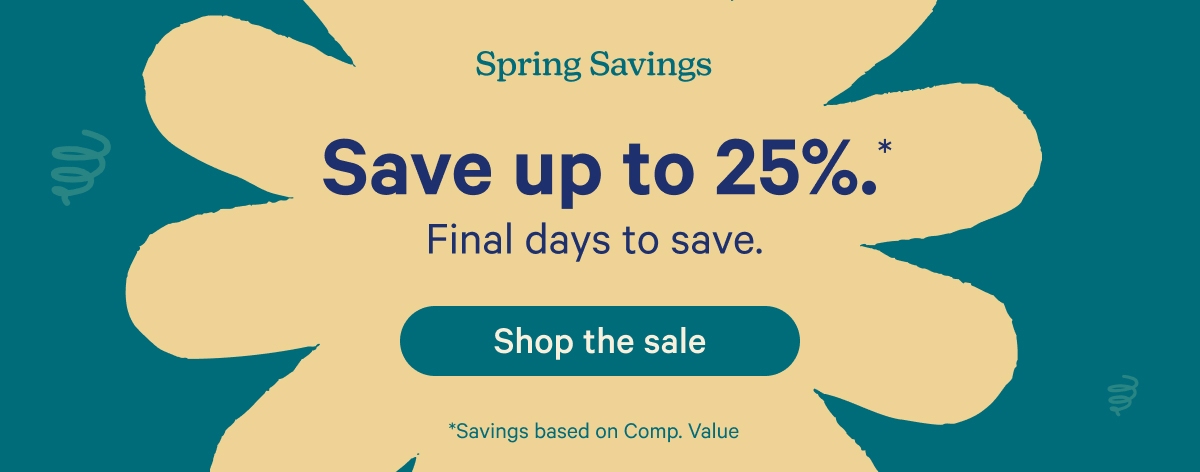 Save up to 25%