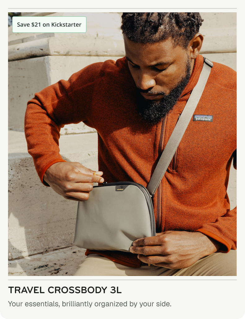 Travel Crossbody Sling 3L