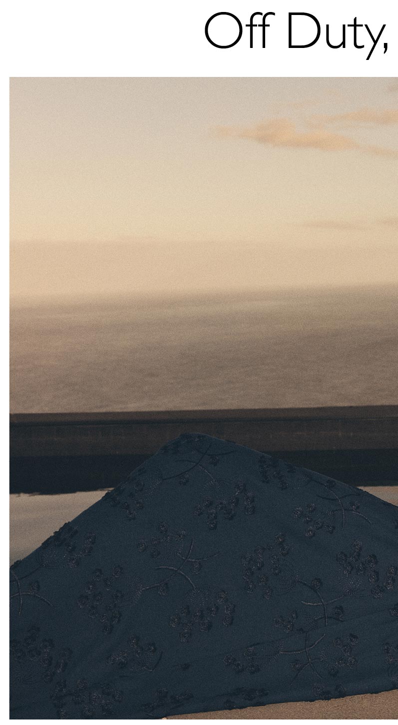 Embroidered Floral Linen Blend Midaxi Skirt