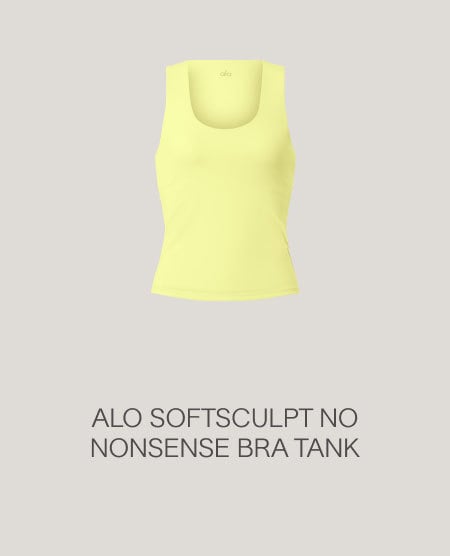 ALO SOFTSCULPT NO NONSENSE BRA TANK
