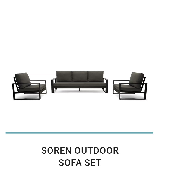 SOREN OUTDOOR SOFA SET