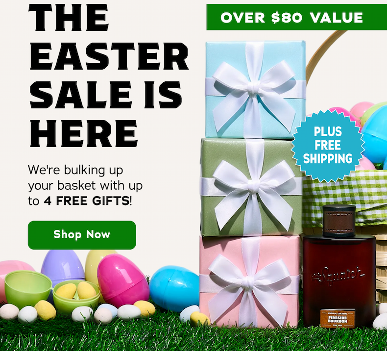The Easter Sale Is Here 