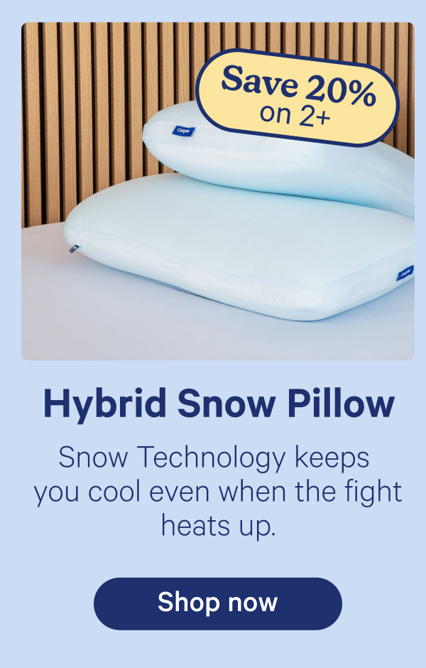 Hybrid Snow Pillow
