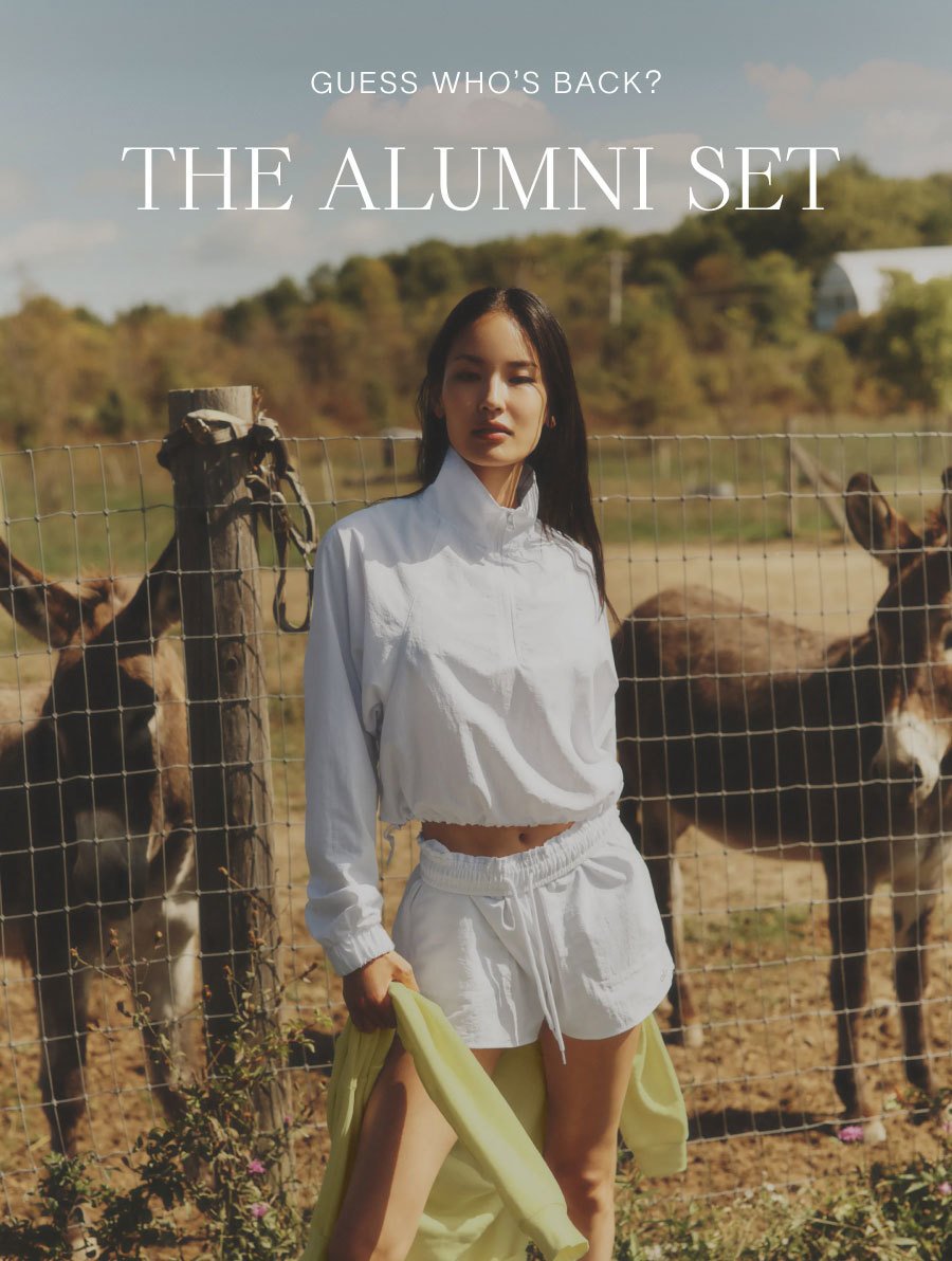 GUESS WHO'S BACK? THE ALUMNI SET