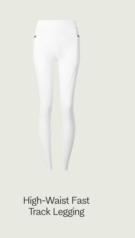 High-Waist Fast Track Legging