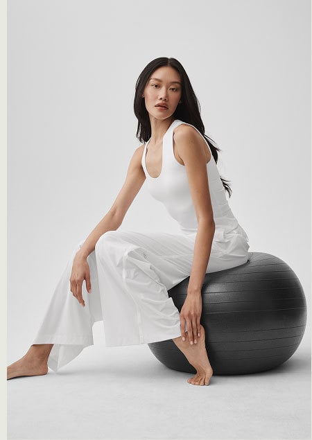 breezy wide leg pant