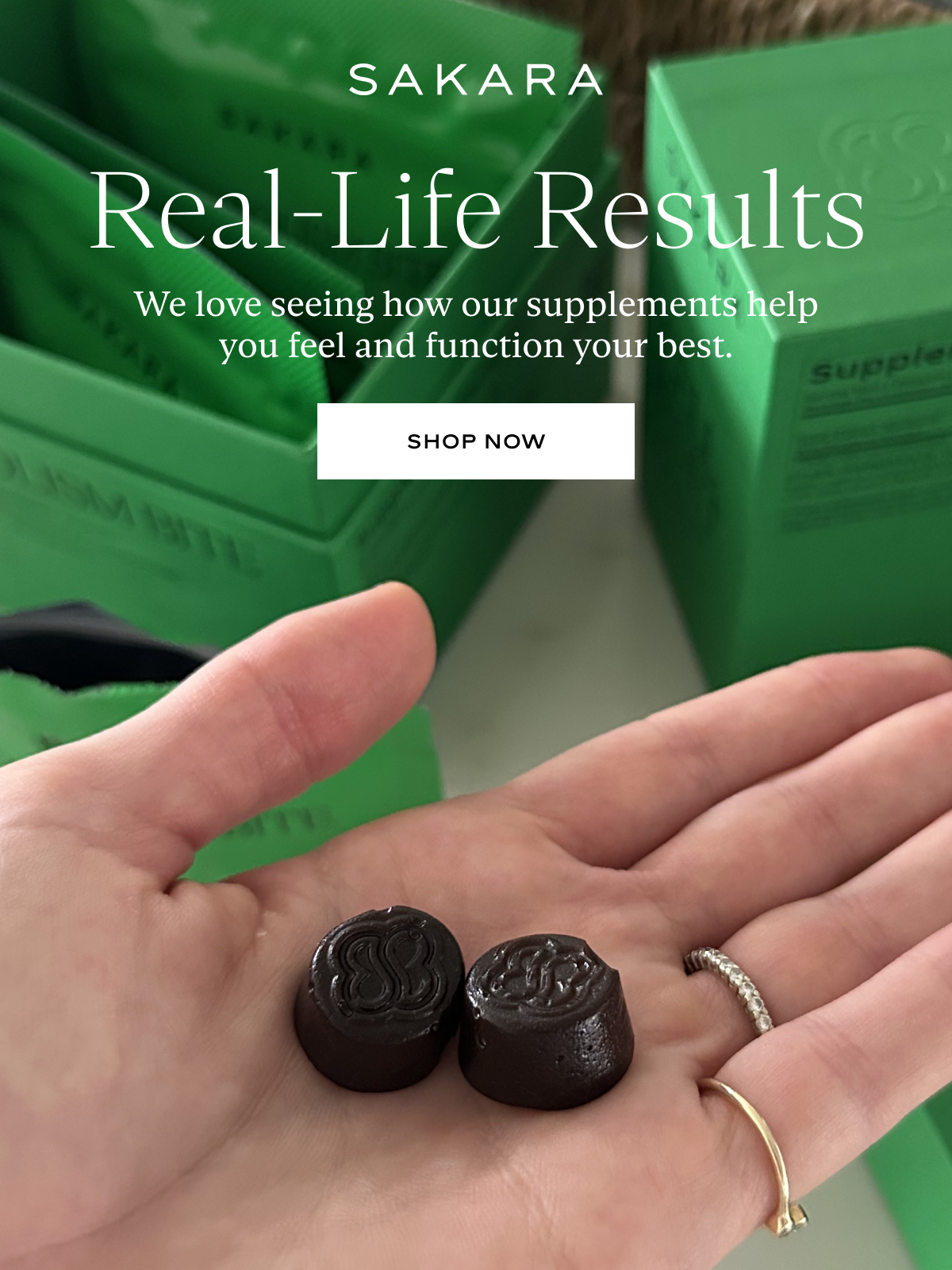 Real-Life Results: We love seeing how our supplements help you feel and function your best.