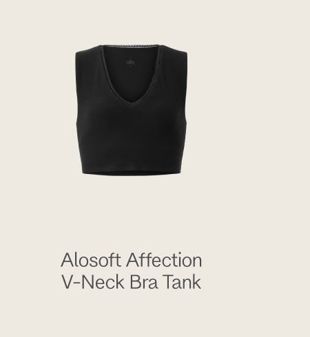 Alosoft Affection V-Neck Bra Tank