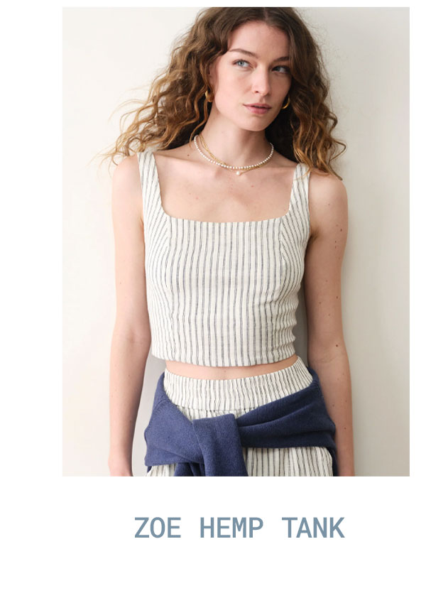 Zoe Hemp Tank