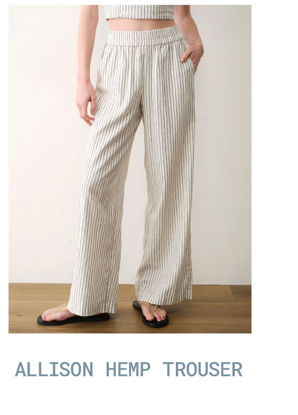 Allison Hemp Trouser