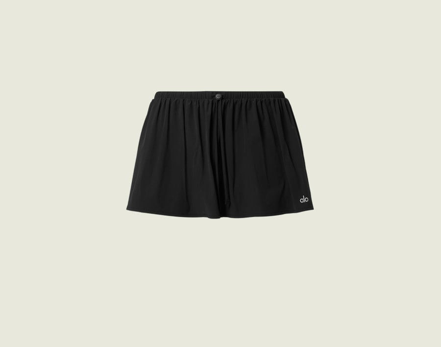 Breezy Tennis Skirt - black