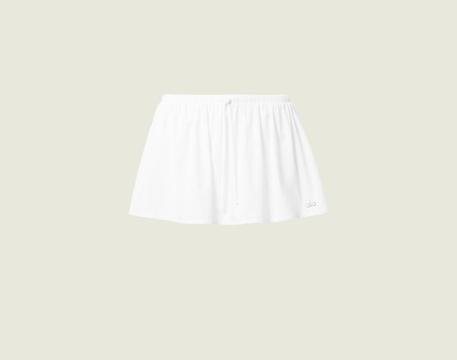 Breezy Tennis Skirt - white