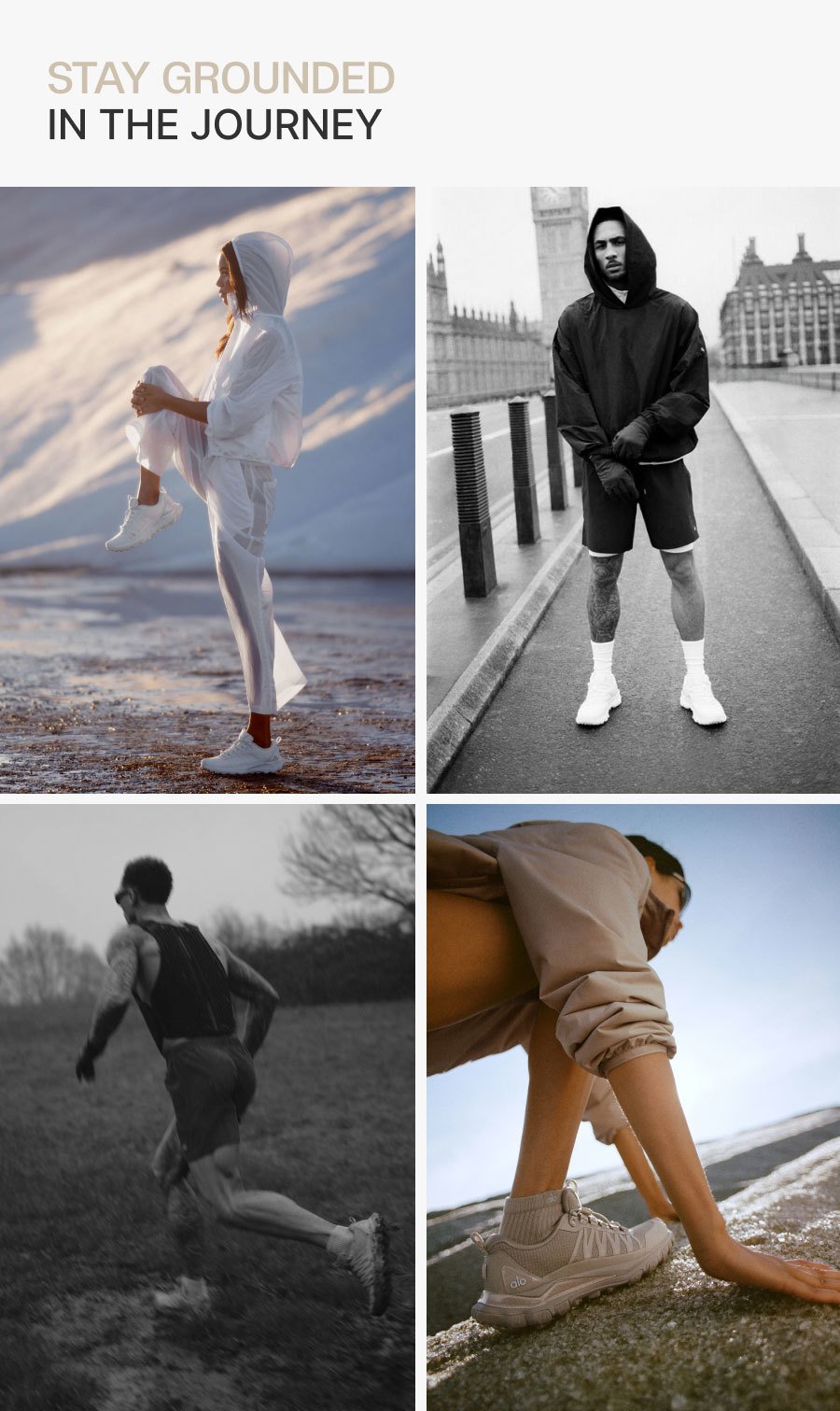 STAY GROUNDED IN THE JOURNEY