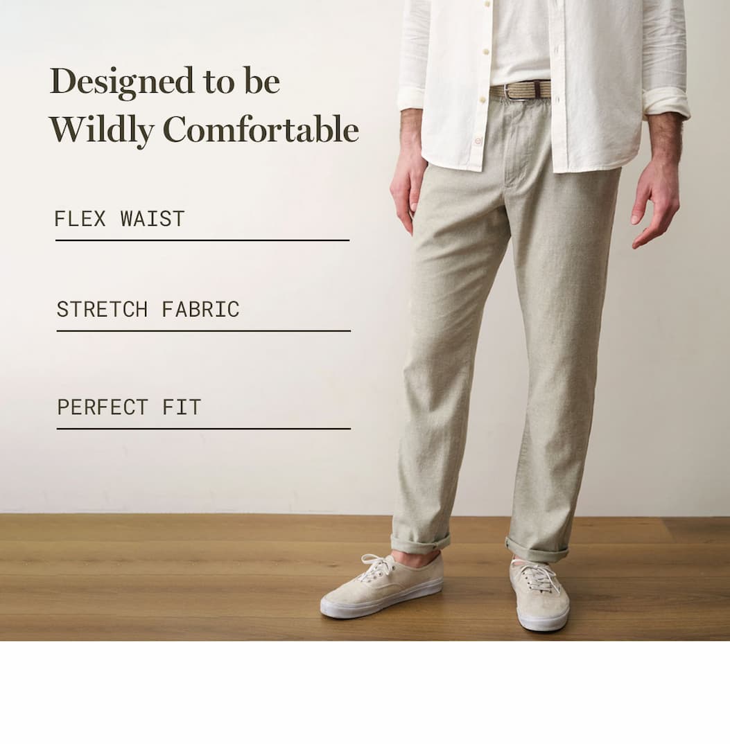 Designed to be wildly comfortable