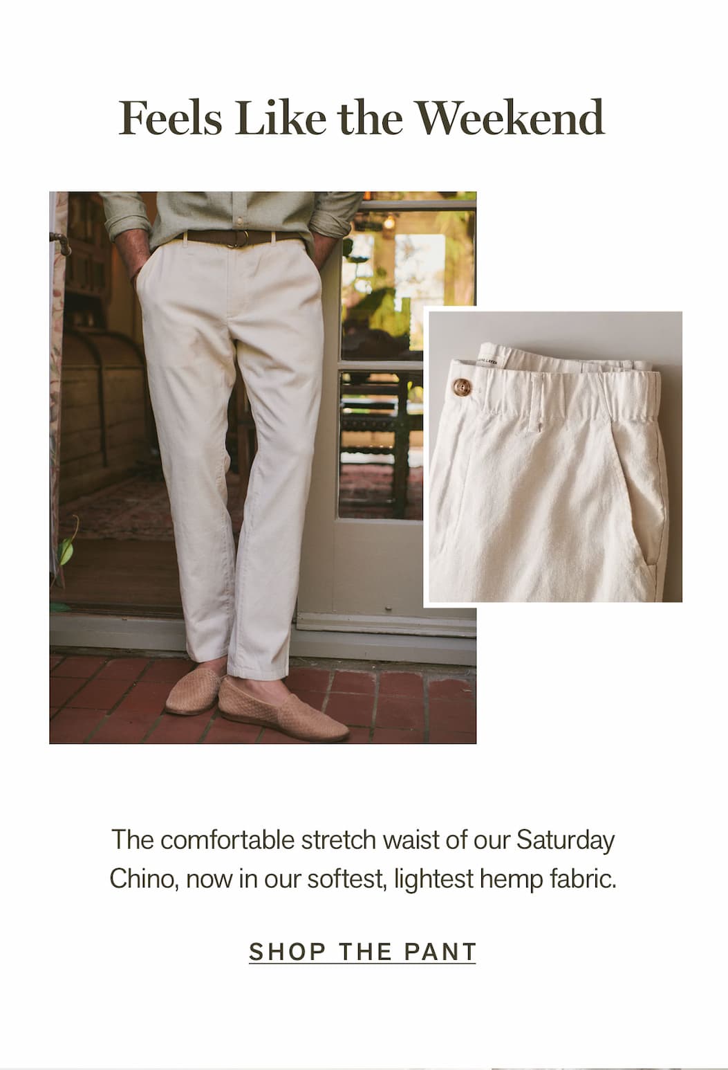 Feels like the weekend