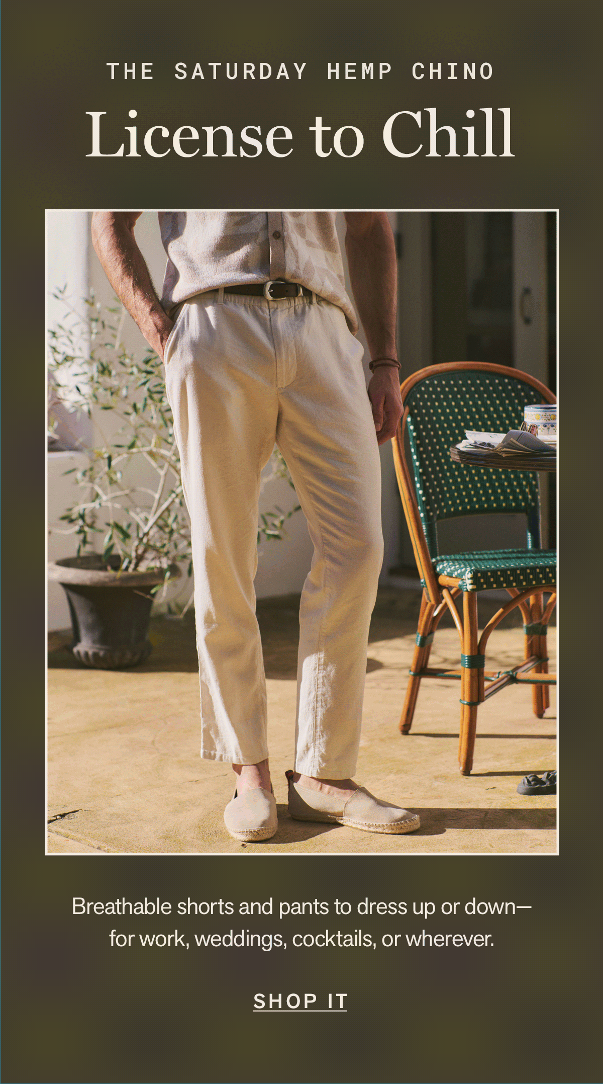 Looks sharp, feels breathable