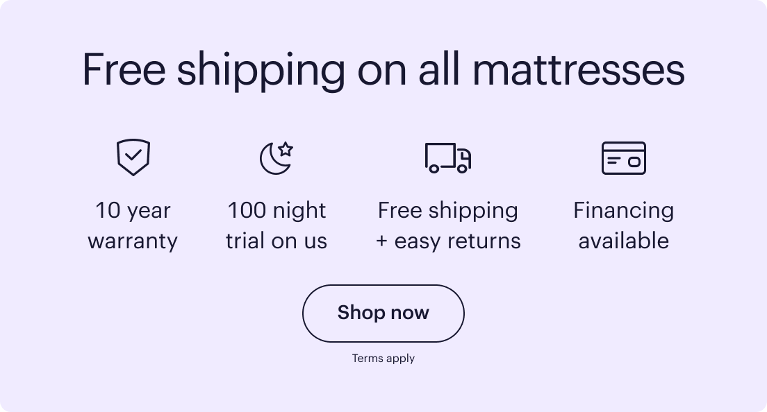 Free shipping on all mattresses. Shop now