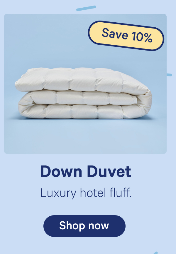 Down duvet