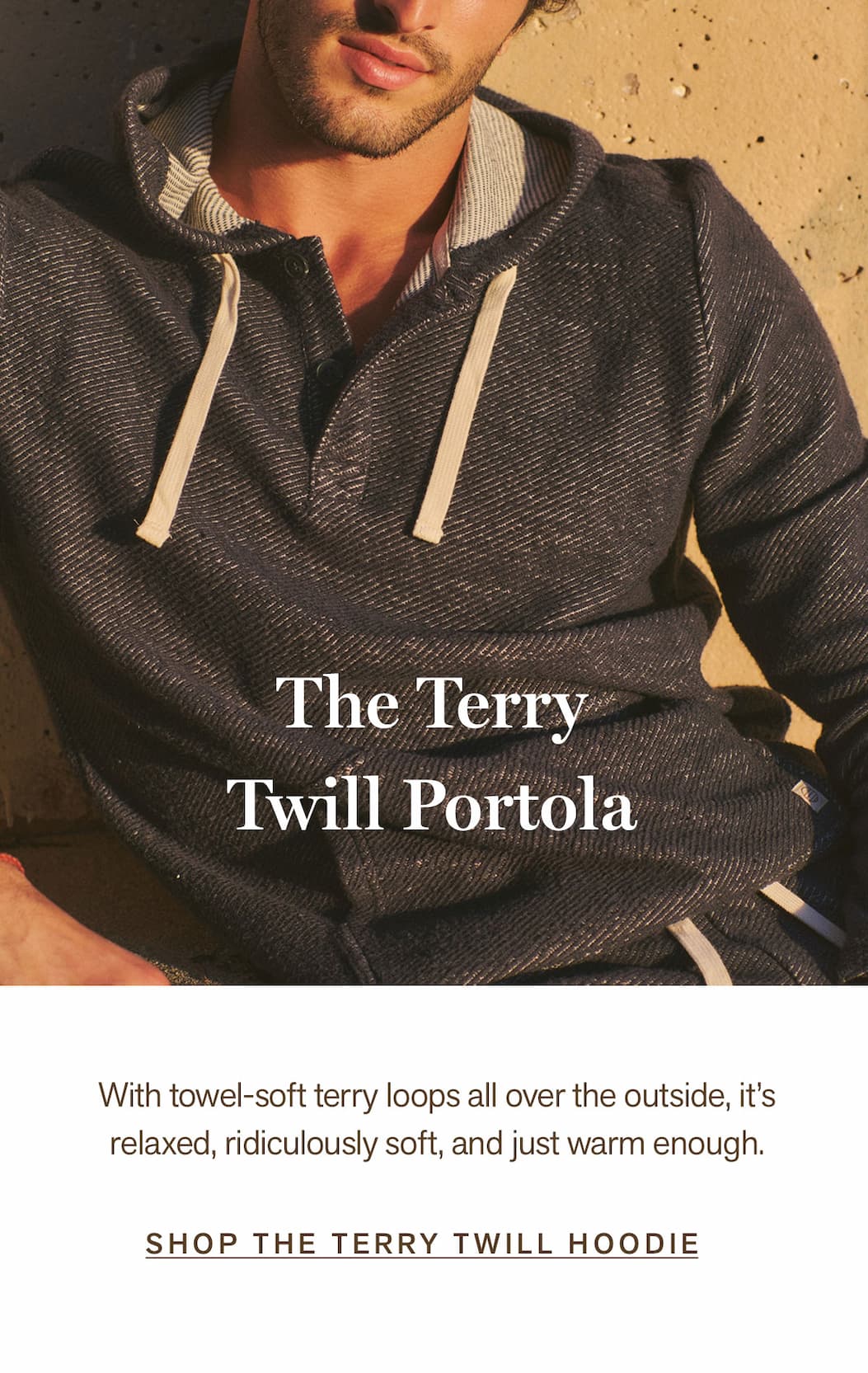 The Terry Twill Portola