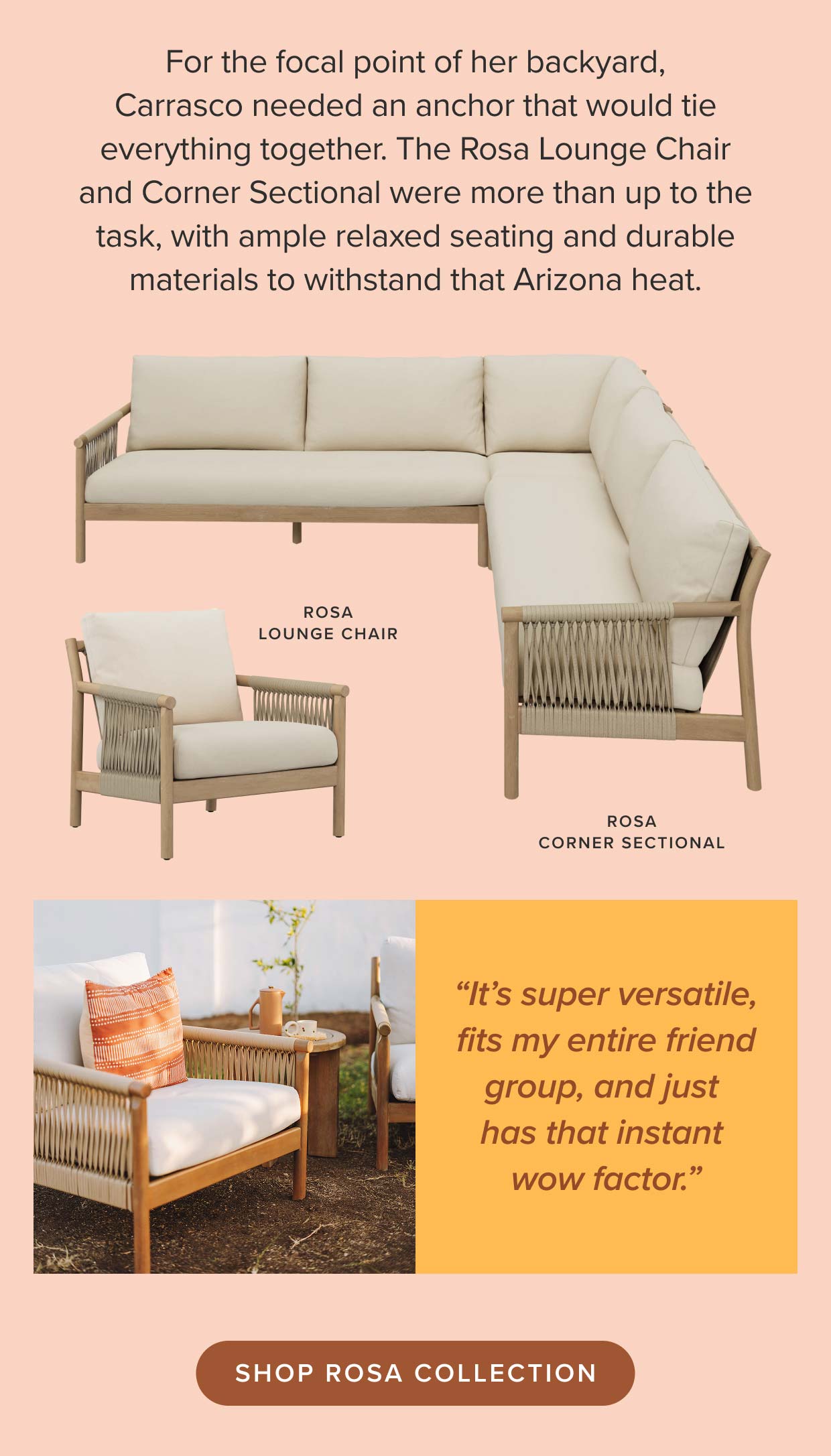 Shop Rosa Collections.