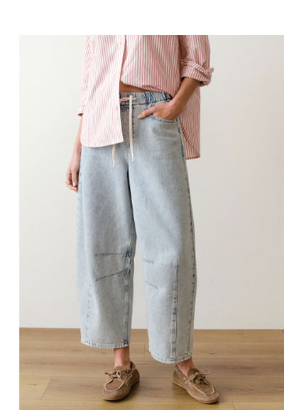 Ella Barrel Leg Pant
