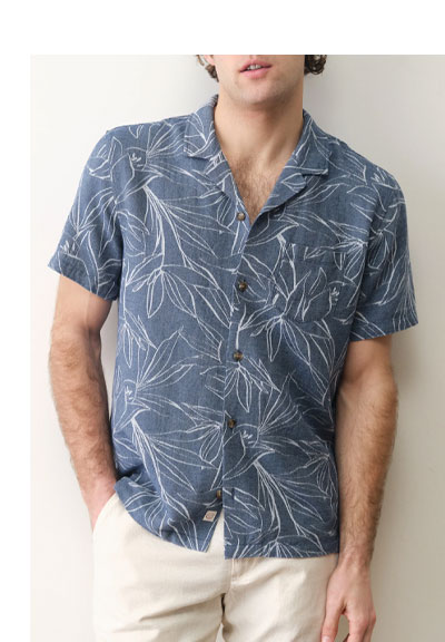 Leo Jacquard Resort Shirt
