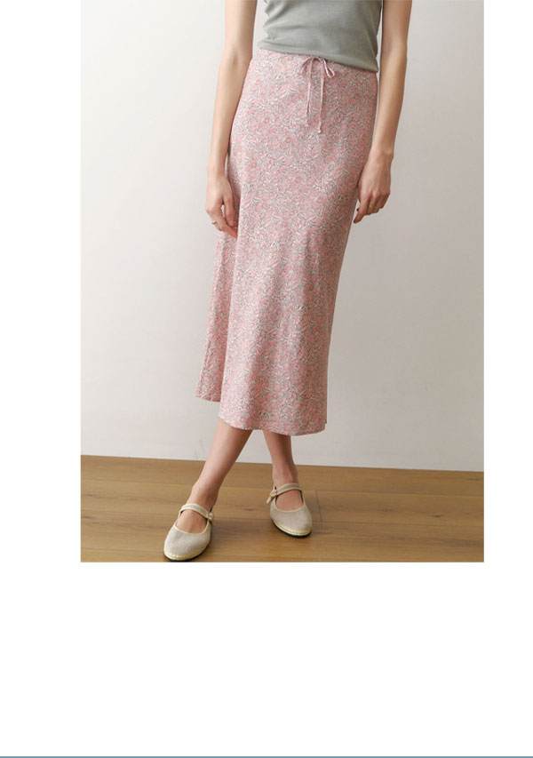 Avery Hemp Midi Skirt