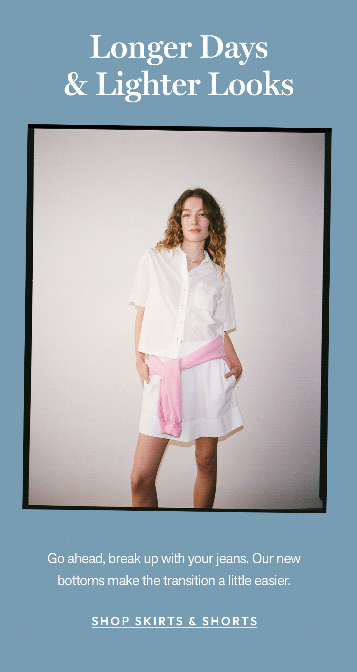 New skirts & shorts for summer