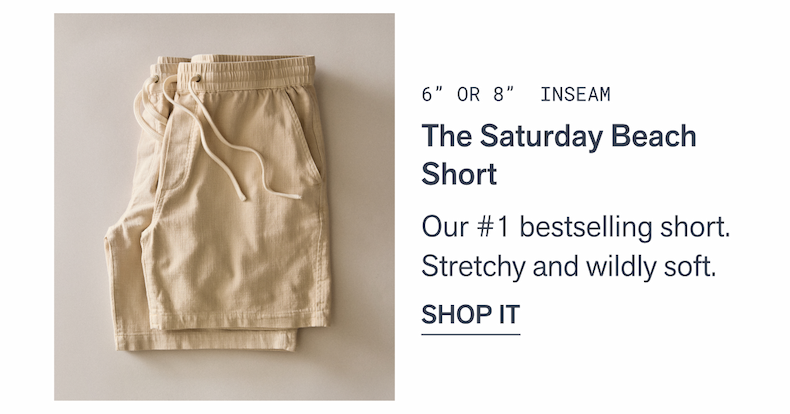 The Saturday Beach Short