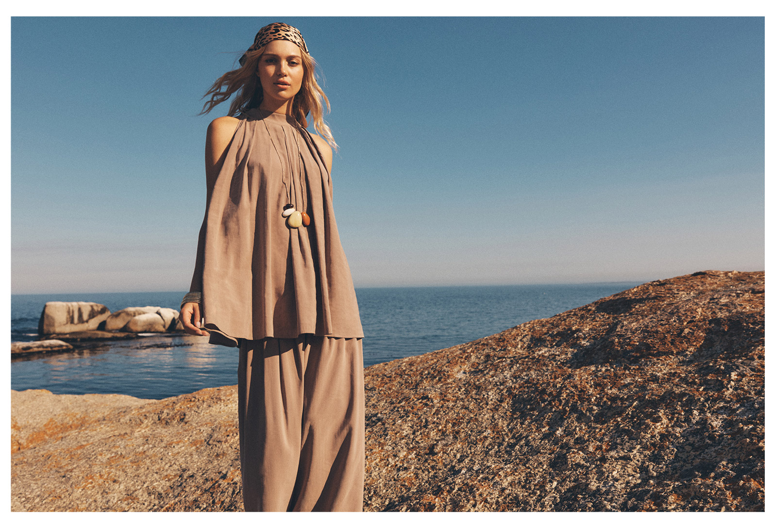 Soft Pleat Tunic Top