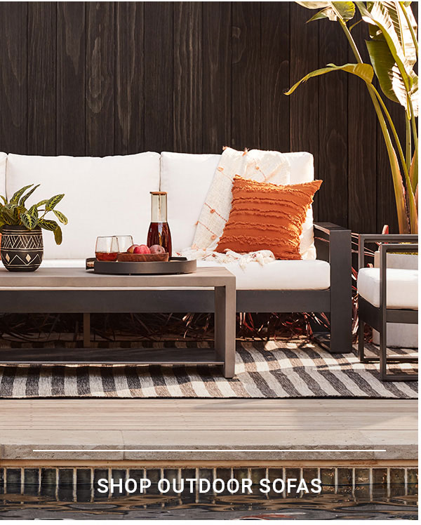 SHOP OUTDOOR SOFAS