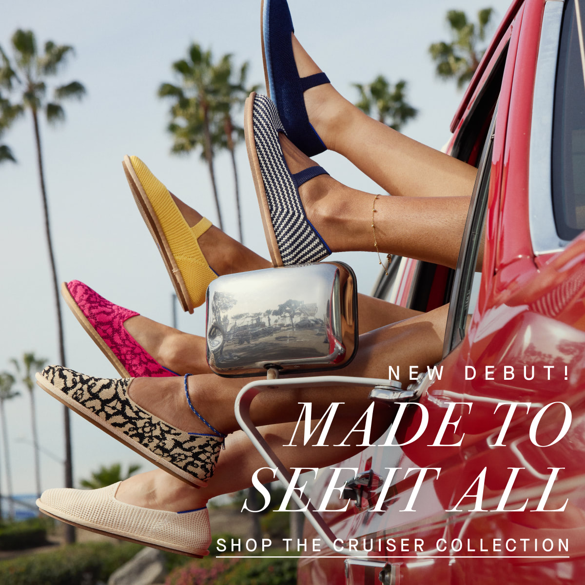 NEW DEBUT! Made to see it all. Shop the cruiser collection
