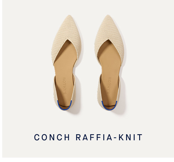 CONCH RAFFIA-KNIT